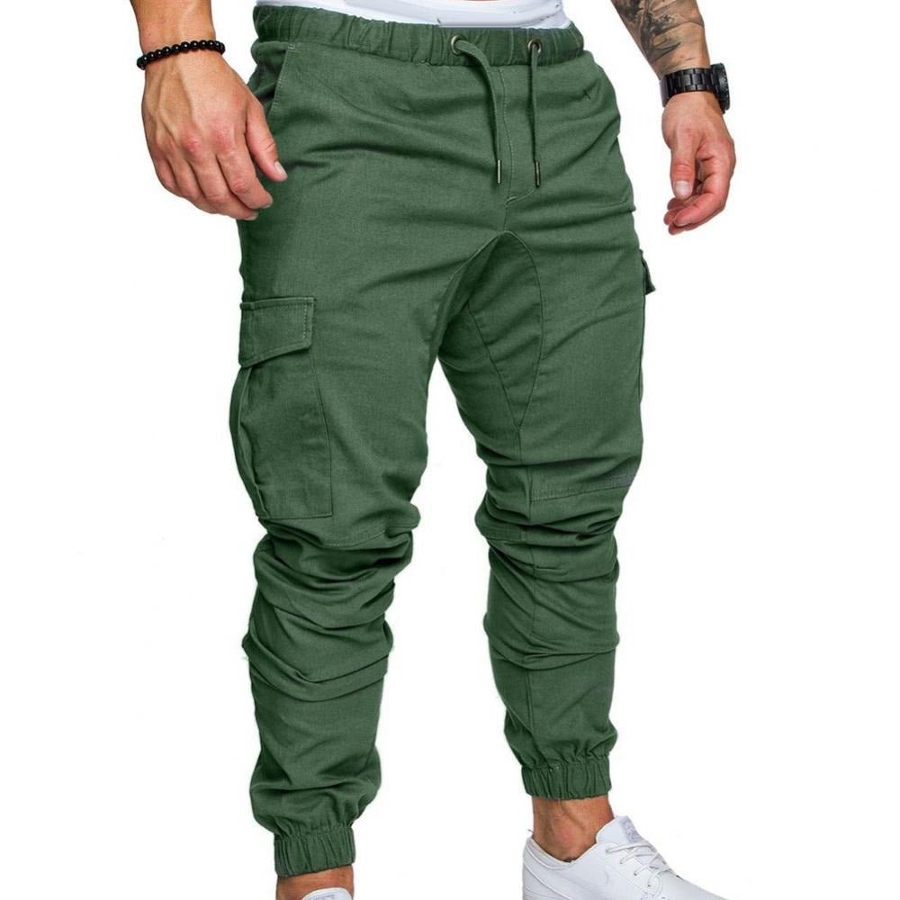 Lucas heren cargo broek in groene kleurvariant