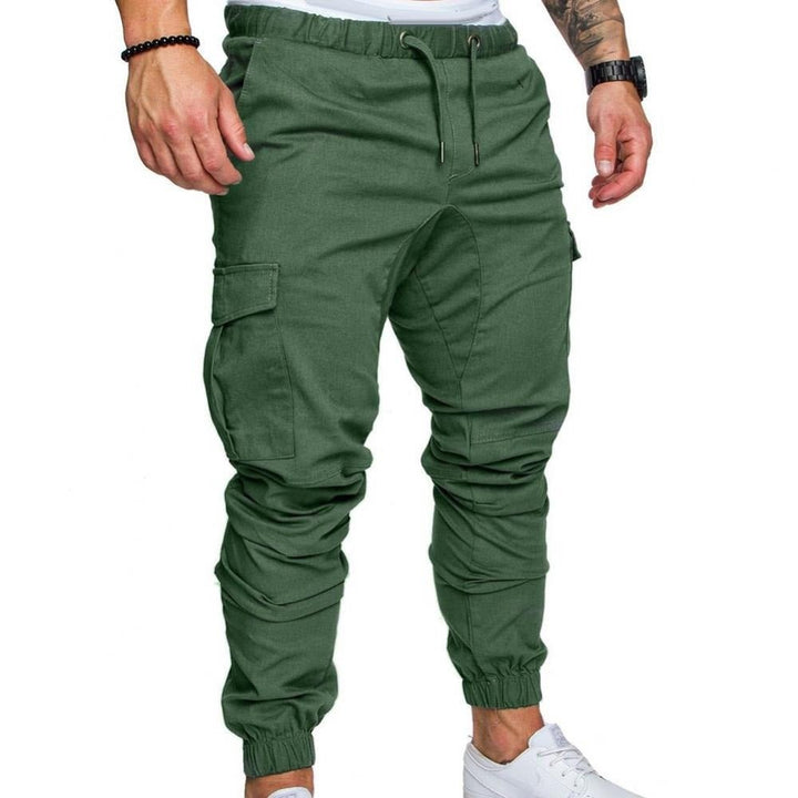 Lucas heren cargo broek in groene kleurvariant