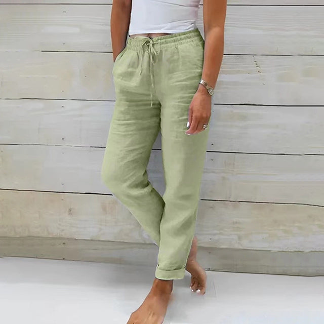 Stijlvolle zomerbroek voor dames, ideaal voor een casual outfit