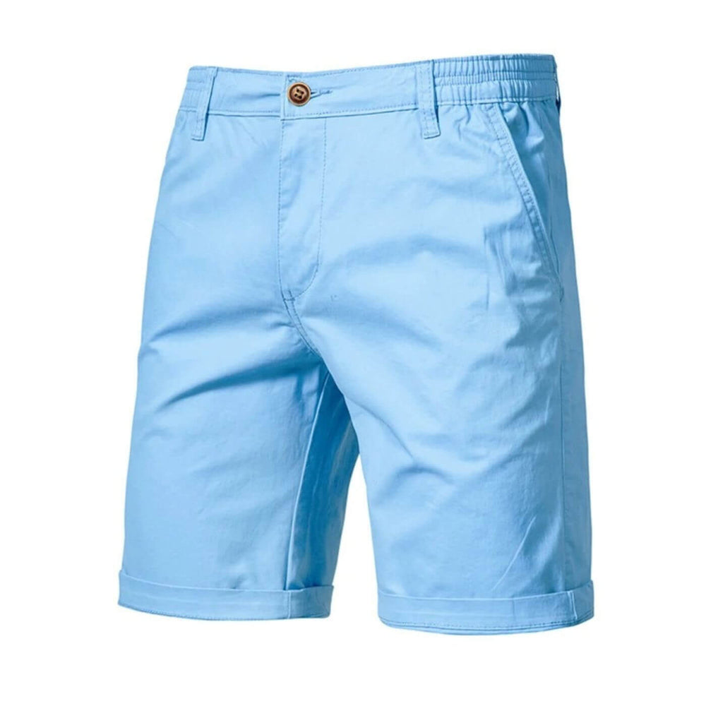 Modieuze heren chino shorts, perfect voor zomerse casual outfits. Comfortabele korte broek heren.