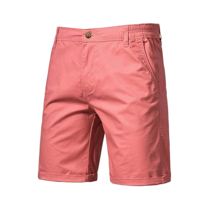 Frisse heren chino shorts, luchtig en comfortabel voor de zomer. Essentiële korte broek voor mannen.