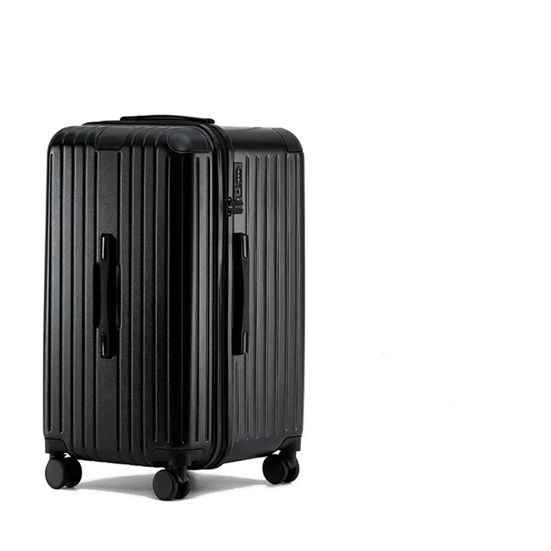 Milano Voyager harde reiskoffer, luxe & robuust met 4 spinnerwielen, TSA slot en uitbreidbaar.