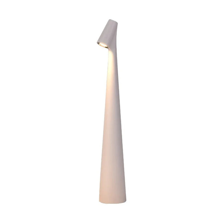 "Minimalistische touch-dimming bedlamp, strakke design tafellamp met warm licht en dimbare bediening, perfect voor elke slaap