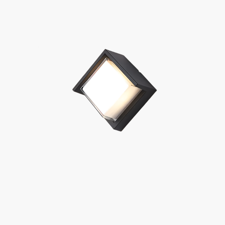 "Moderne buiten wandlamp met ronde vorm en bewegingssensor, sfeervolle LED-verlichting, IP65 waterdicht, voor tuin of balkon.