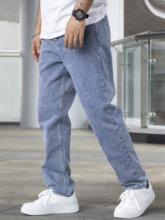 Detail shot van de tailleband en ritssluiting van de Niels straight fit jeans
