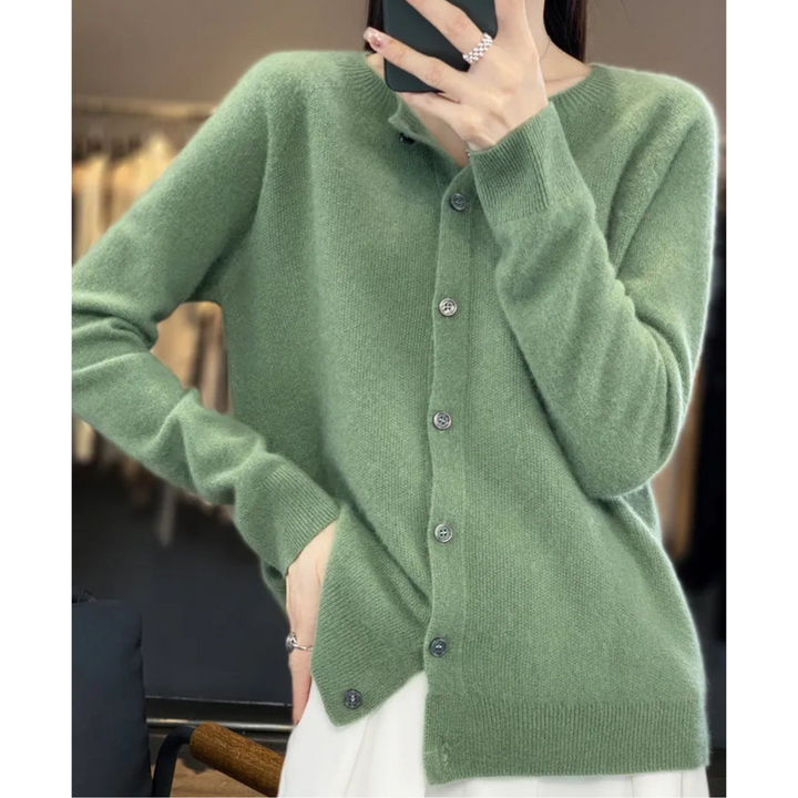 Casual zacht dames cardigan, ideaal voor dagelijks comfort. Warm en stijlvol voor herfst en winter.