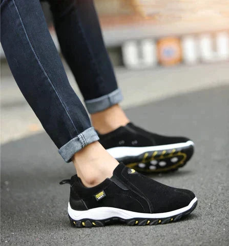 Olavi Mannen Orthopedische Schoenen Beige