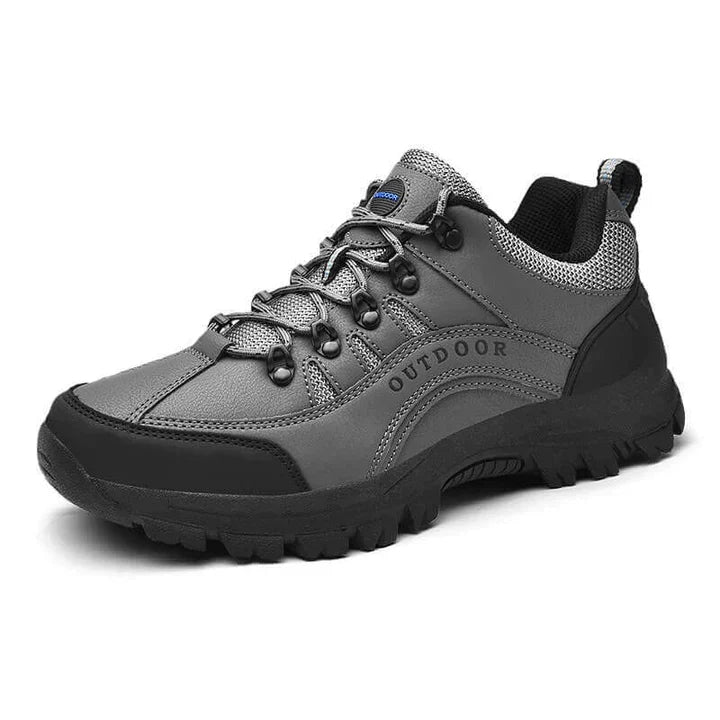 "Orthopedische wandelschoenen voor heren, groen; waterdicht, ademend en stijlvol voor elke weersomstandigheid"