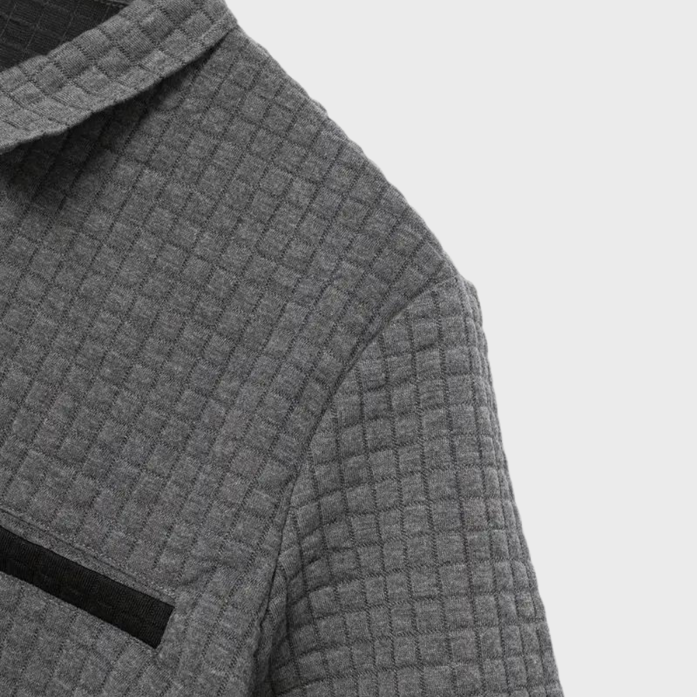 Lichtgewicht herenkleding voor de zomer: korte mouw poloshirt