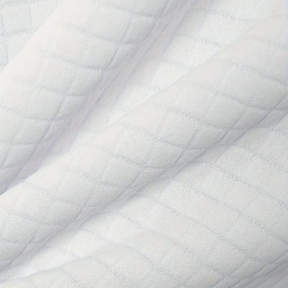 Korte mouw polo voor heren getoond op een paspop