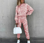Roze met letters