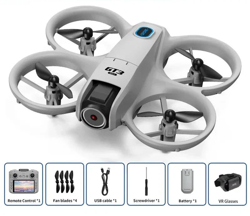 De professionele 8K UHD drone veilig opgeborgen in een beschermende draagtas, ideaal voor reizen en opslag.