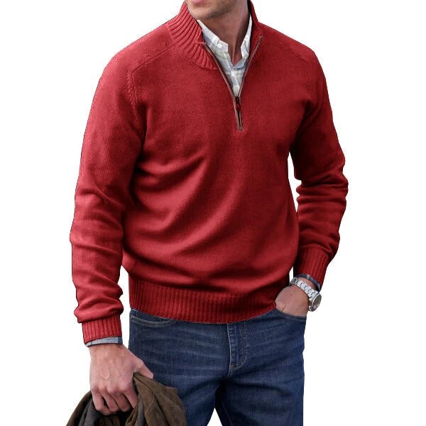 Complete outfit met jeans en de witte turtleneck trui, alledaags