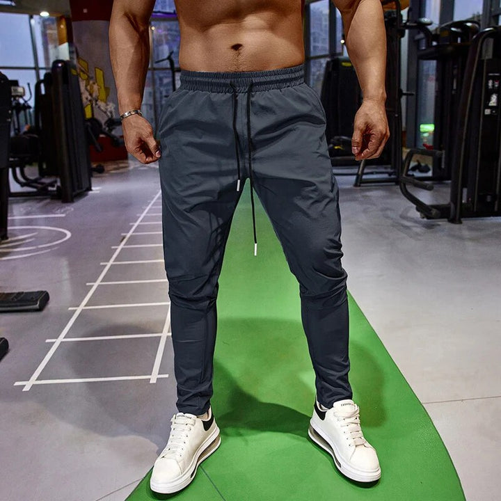 Comfortabele sportjoggers voor heren in donkergrijs