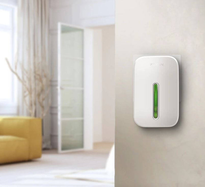 Nooit meer batterijen wisselen! Deze draadloze deurbel is batterijloos, waterdicht en energiezuinig.