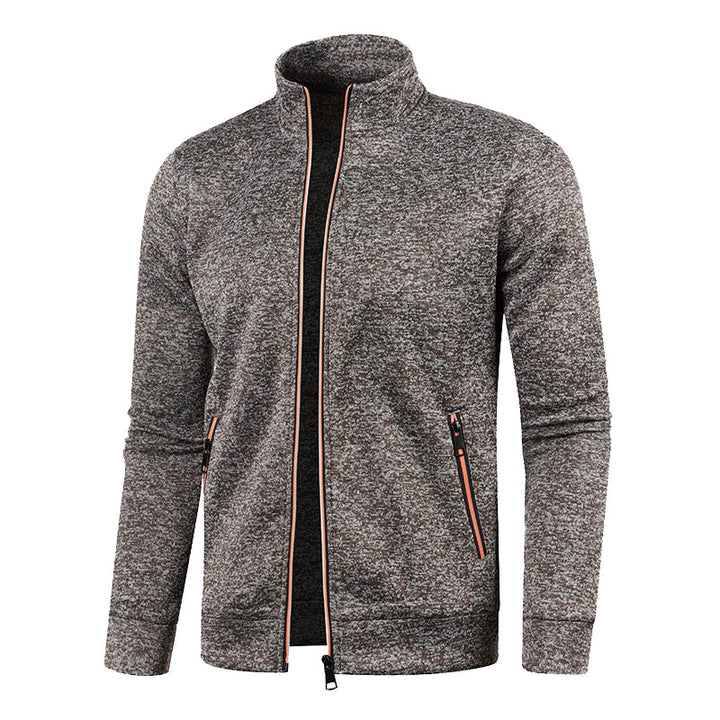 "Sportief blauw heren fleece vest, ademend en comfortabel, met moderne pasvorm voor sportieve of casual gelegenheden."