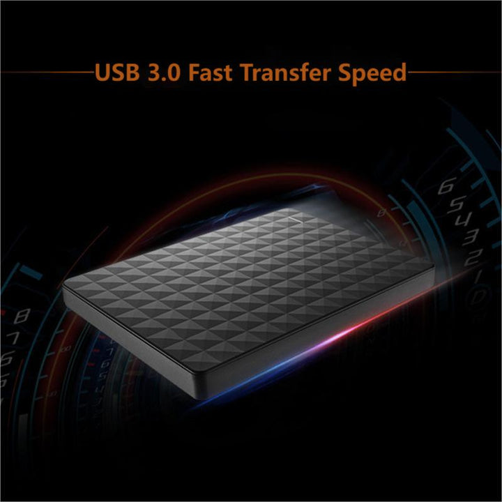 Lichtgewicht 10TB externe harde schijf, perfect voor mobiele opslag en snelle bestandsoverdracht via USB 3.0.