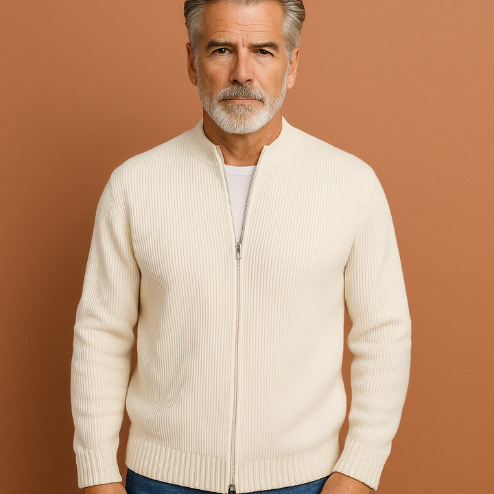 Comfortabel zacht herenvest met rits, stijlvol en veelzijdig voor dagelijks gebruik, een must-have voor heren.