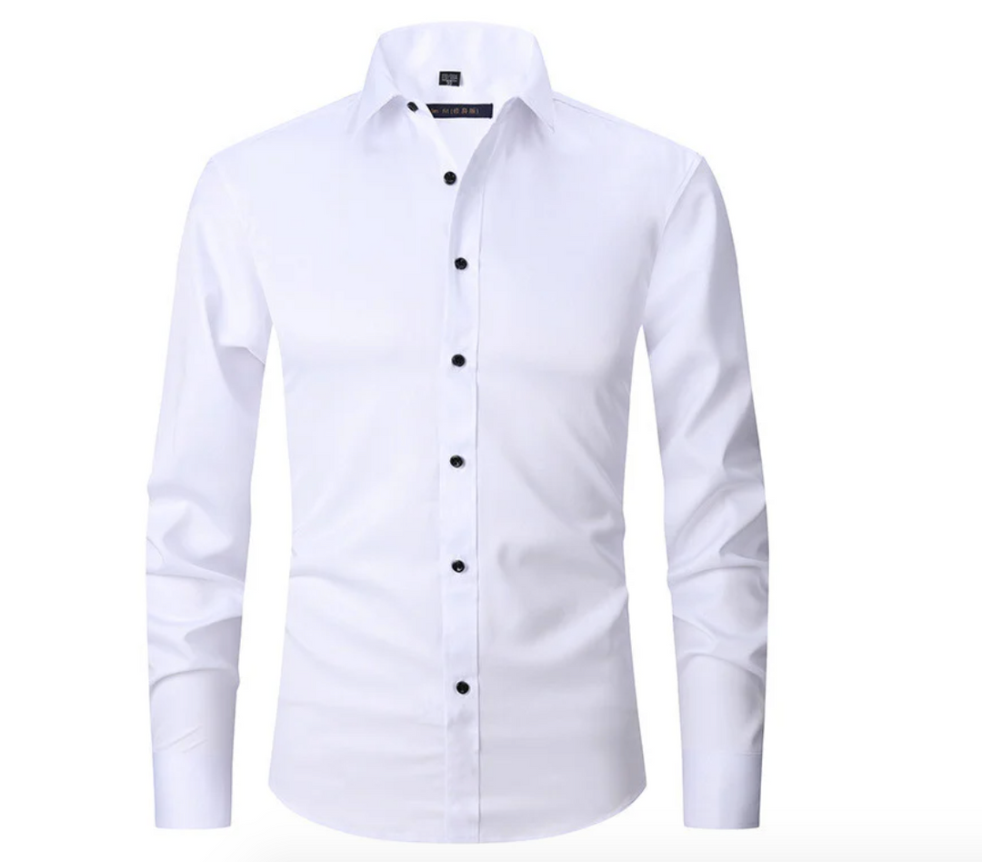 "Stijlvol herenoverhemd met super stretch, elegant en comfortabel. Ideaal voor zowel zakelijke als casual gelegenheden."