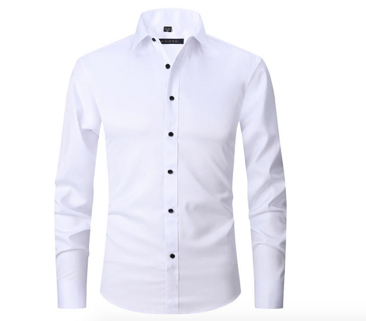 "Stijlvol herenoverhemd met super stretch, elegant en comfortabel. Ideaal voor zowel zakelijke als casual gelegenheden."