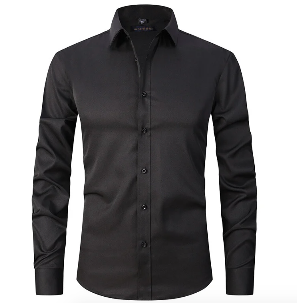 "Stijlvol herenoverhemd met super stretch, elegant en comfortabel. Ideaal voor zowel zakelijke als casual gelegenheden."