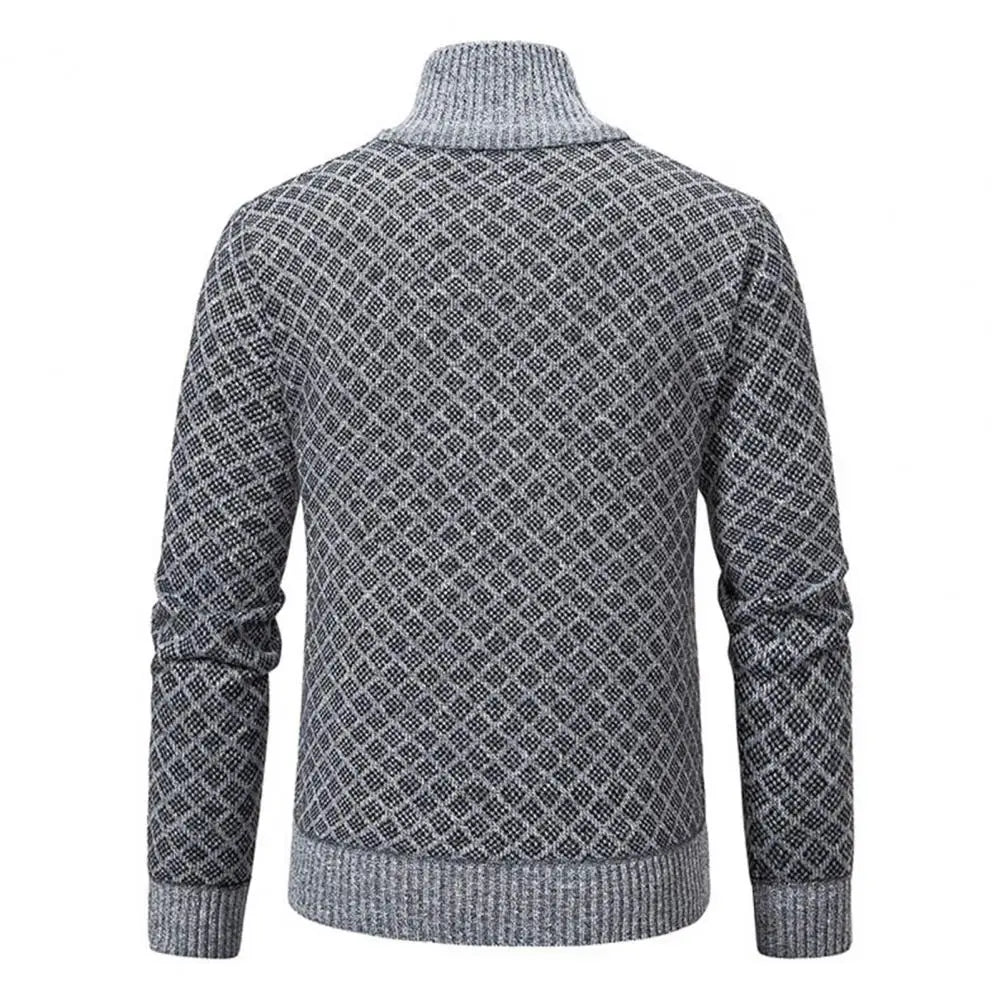 "Stijlvol luxe wollen vest met moderne schuine ruitenprint, slanke pasvorm, ideaal voor zakelijke en informele gelegenheden."