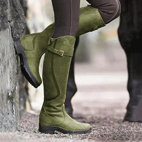 Robuuste antislipzool van dames waterdichte winterlaarzen voor optimale grip op ijzige en natte ondergronden. Warm.