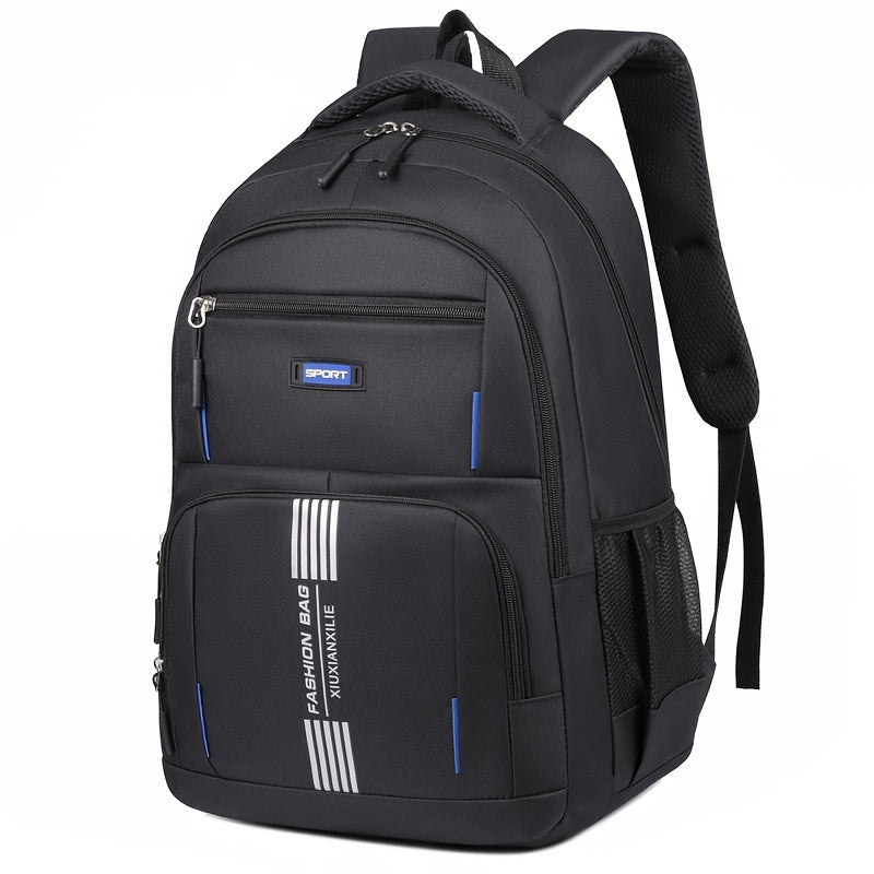Stijlvolle en duurzame herenrugzak in meerdere kleuren, met ergonomische schouderriemen en veel vakken voor een strakke look.
