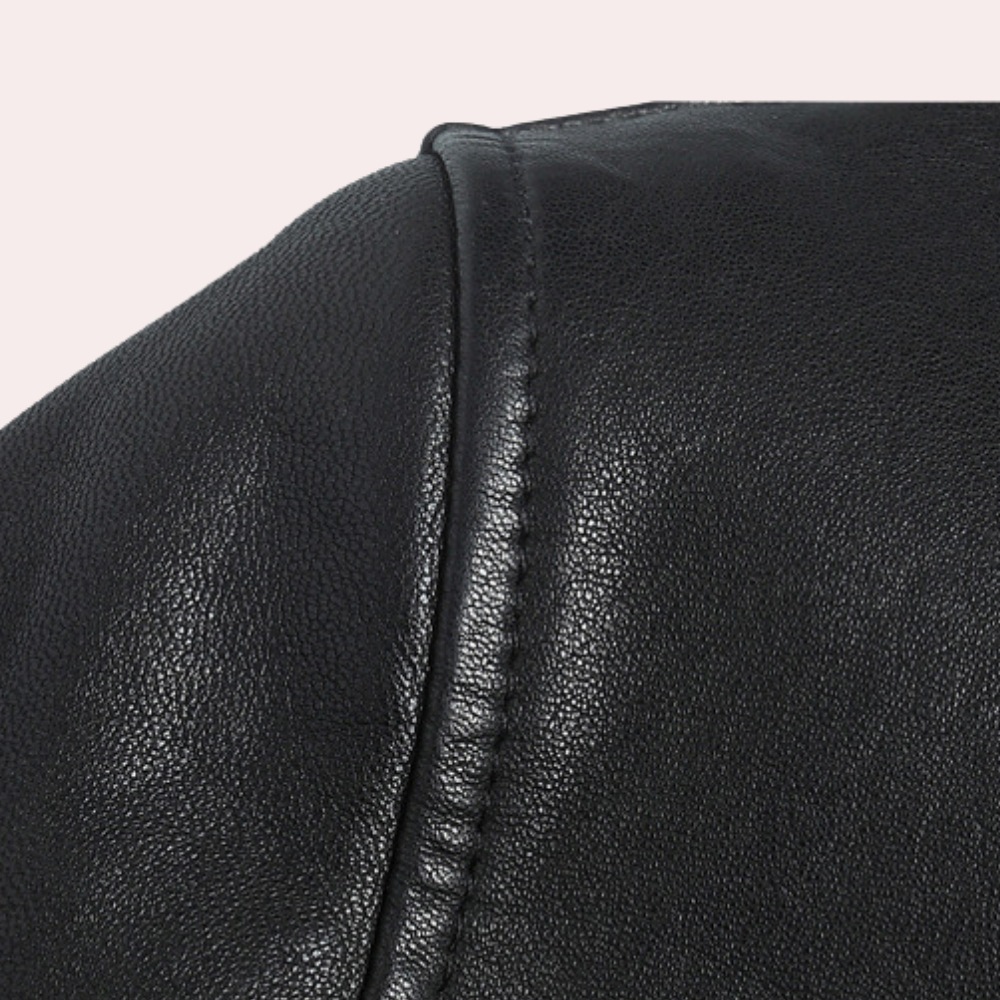 Stijlvolle outfit met de MIKEL heren biker jas