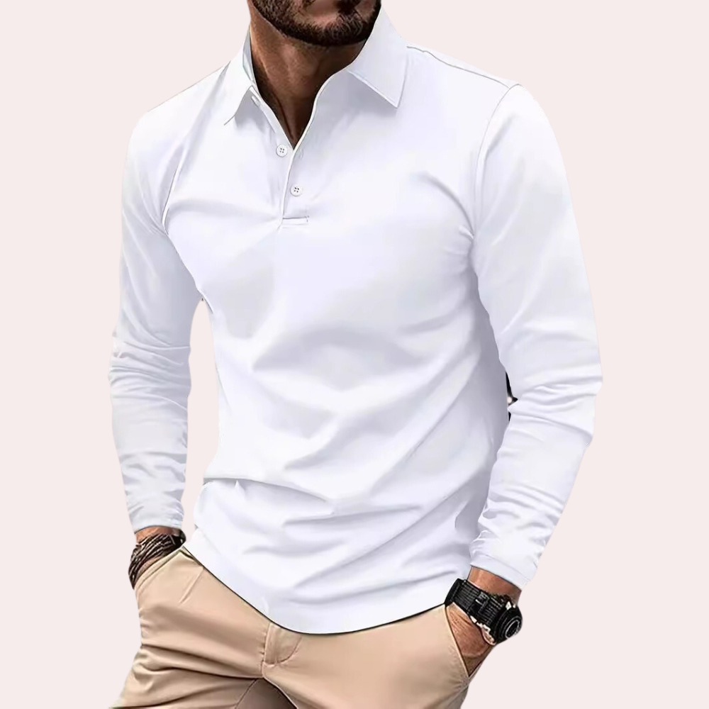 "Tijdloos herenoverhemd, slim fit, diverse kleuren. Modern design van ademend katoen voor elke stijl en gelegenheid."