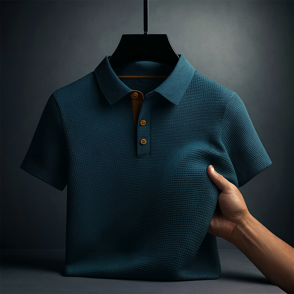 Casual heren polo voor de zomer in modieuze stijl