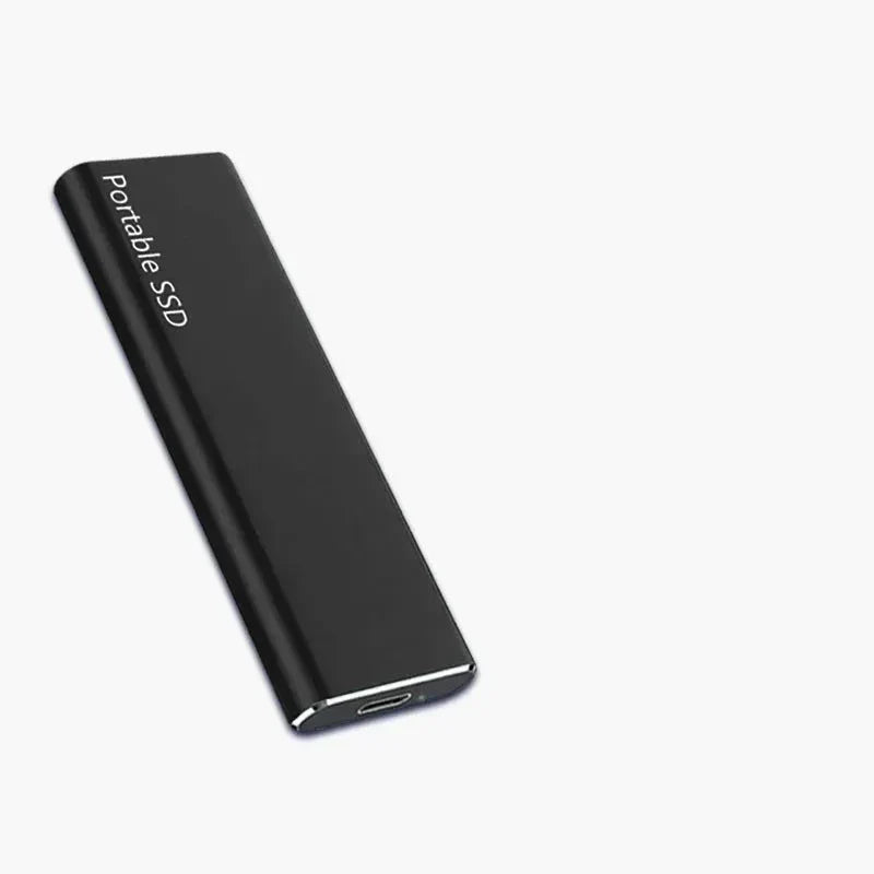 "Ultra dunne 4 TB externe harde schijf met USB-C aansluiting, slank en draagbaar ontwerp, snelle en ruime opslag."