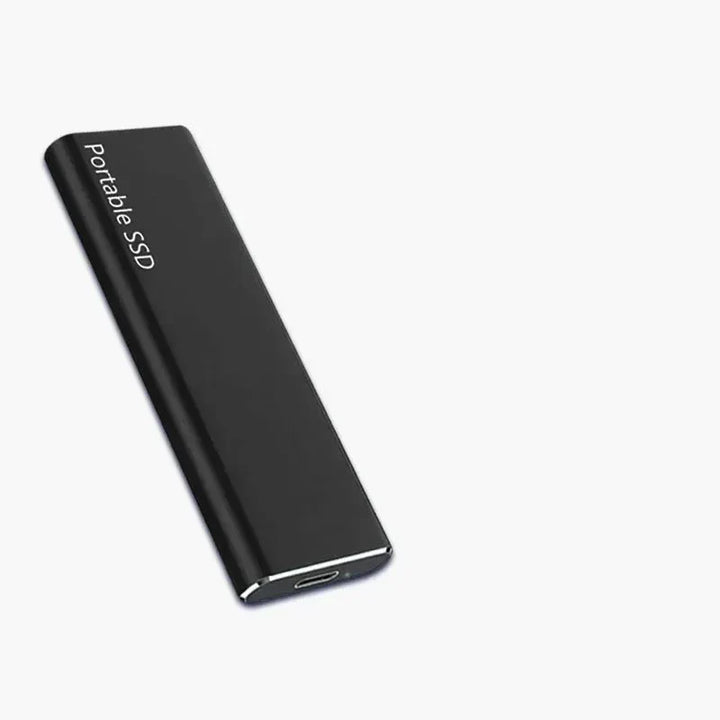 "Ultra dunne 4 TB externe harde schijf met USB-C aansluiting, slank en draagbaar ontwerp, snelle en ruime opslag."