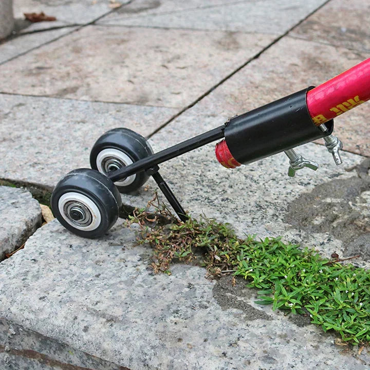 "Ultra-stevig onkruidsteker handgereedschap voor moeiteloos verwijderen van onkruid uit smalle voegen, ergonomisch design"