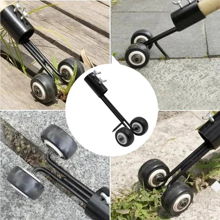 "Ultra-stevig onkruidsteker handgereedschap voor moeiteloos verwijderen van onkruid uit smalle voegen, ergonomisch design"