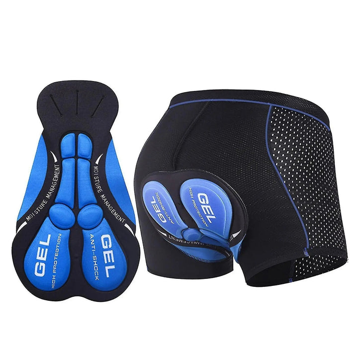Unisex gel gevoerde fietsonderbroek voor maximaal fietscomfort, ideaal tegen zadelpijn op lange tochten.