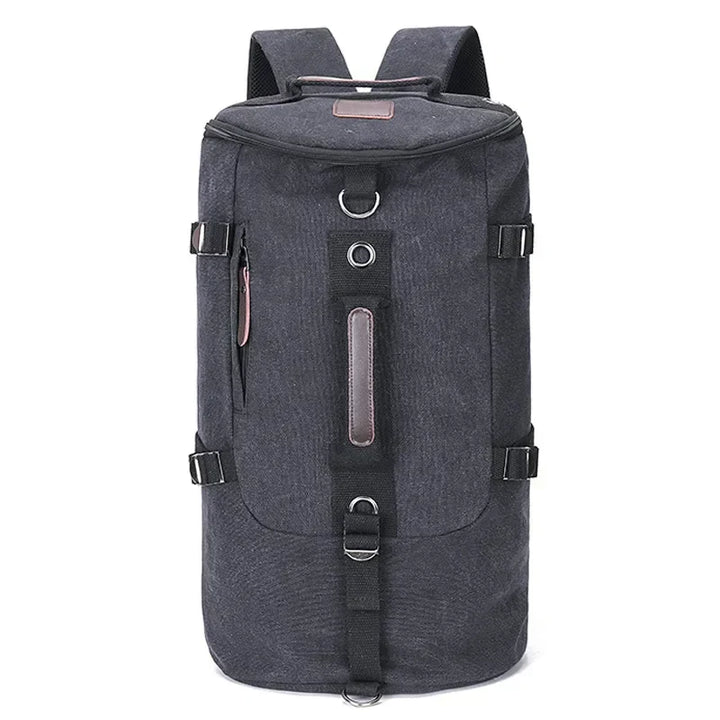 Unisex grote capaciteit canvas reisrugzak, ideaal voor al je spullen. Perfect voor reizen, school of dagelijks gebruik.