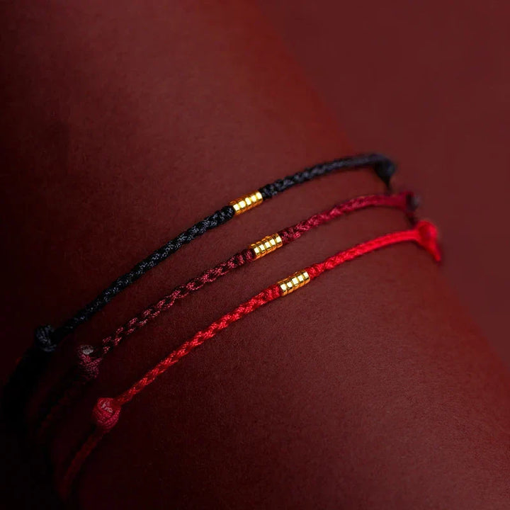 Unisex handgemaakte Tibetaanse spirituele harmonie armband; energie & geluk sieraad voor meditatie.