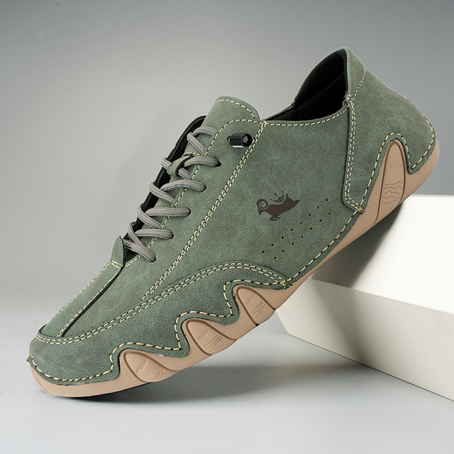 "Unisex leren barefoot schoenen met flexibele zolen en anti-slip grip voor dagelijks comfort en natuurlijke voetbeweging."