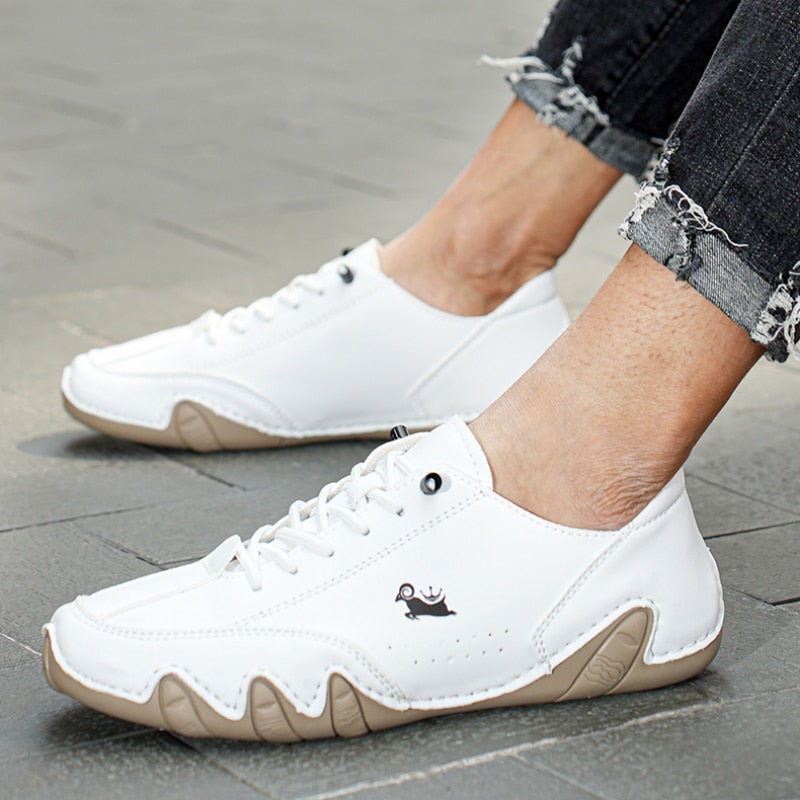 "Unisex leren barefoot schoenen met flexibele zolen en anti-slip grip voor dagelijks comfort en natuurlijke voetbeweging."