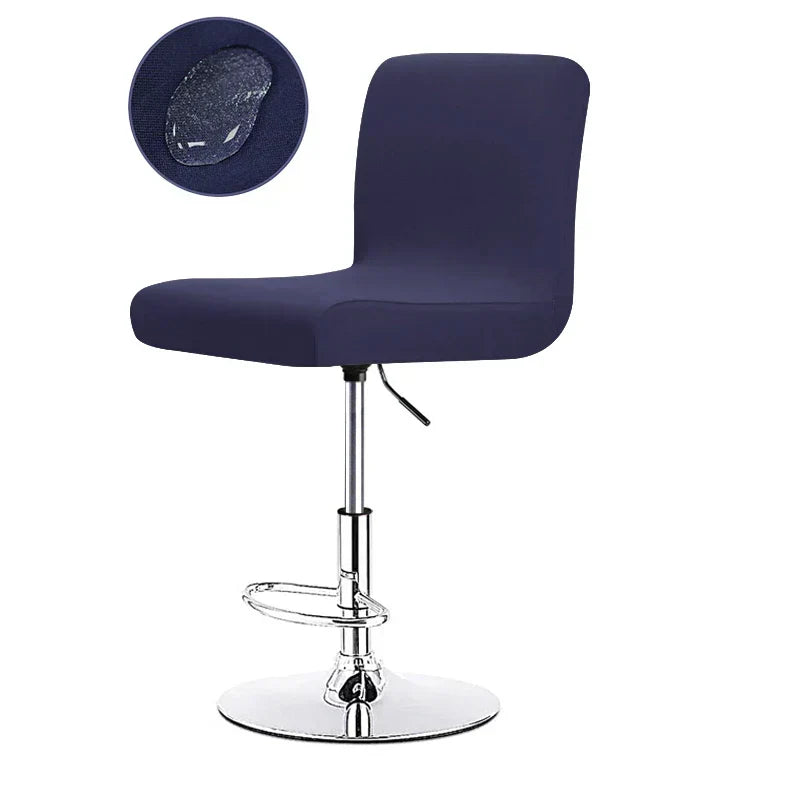 Elegante universele stoelhoes, waterdicht en rekbaar, geschikt voor diverse bar- en eetkamerstoelen.