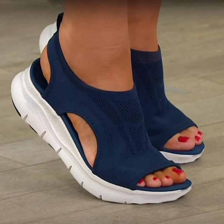 Dames orthopedische NiceFeet sandalen voor ultiem comfort en pijnvrije voeten. Ergonomisch ontwerp.
