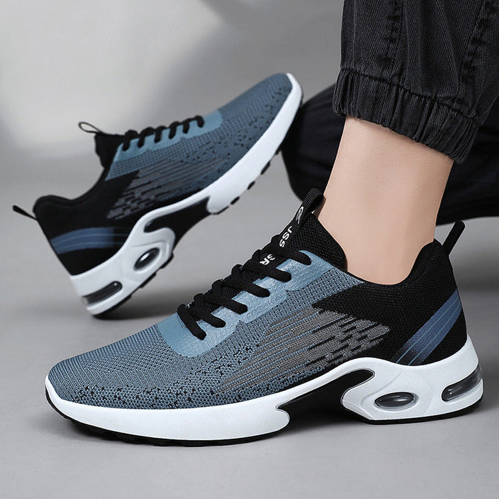 Orthopedische heren sneakers met luchtdemping voor extra comfort en sportstijl