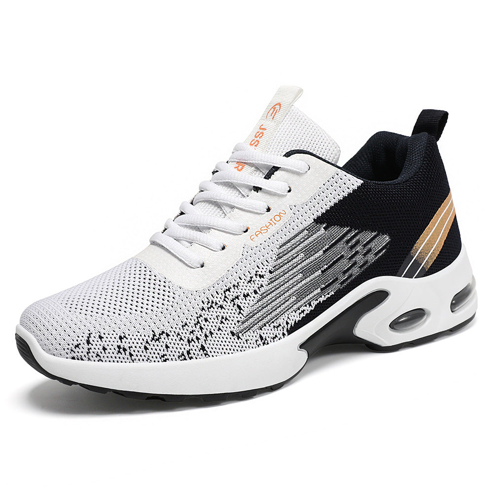 Orthopedische sneakers heren in zwart met luchtdemping