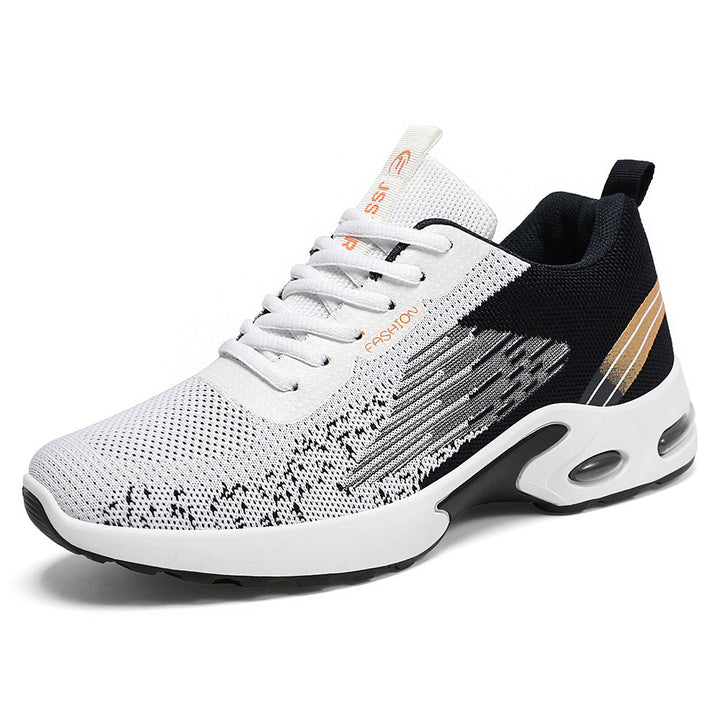 Orthopedische sneakers heren in zwart met luchtdemping