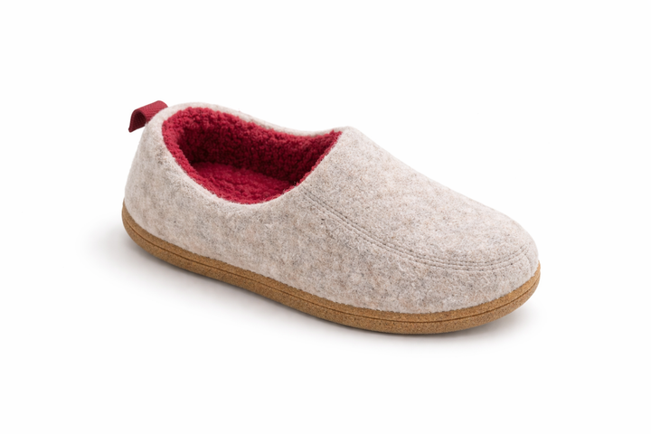 Cadeautip: comfortabele orthopedische damespantoffels voor senioren, warm en met stevige voetensteun en antislipzool.