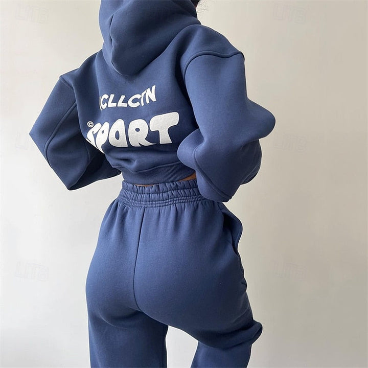 Stijlvol Witte Vos Trainingspak - Comfort & Luxe