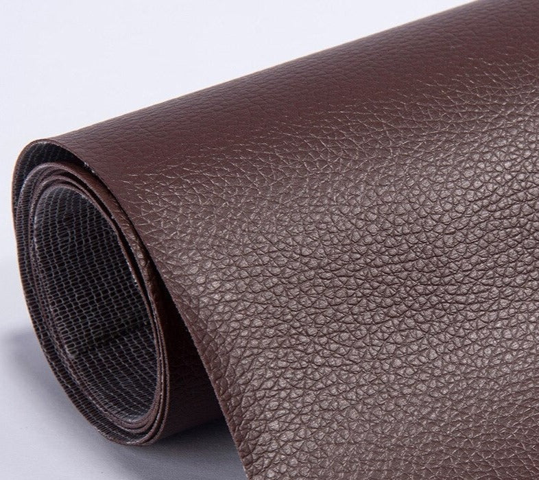 Waterdichte zelfklevende PU leer patch, perfect voor bank en autostoel reparatie.