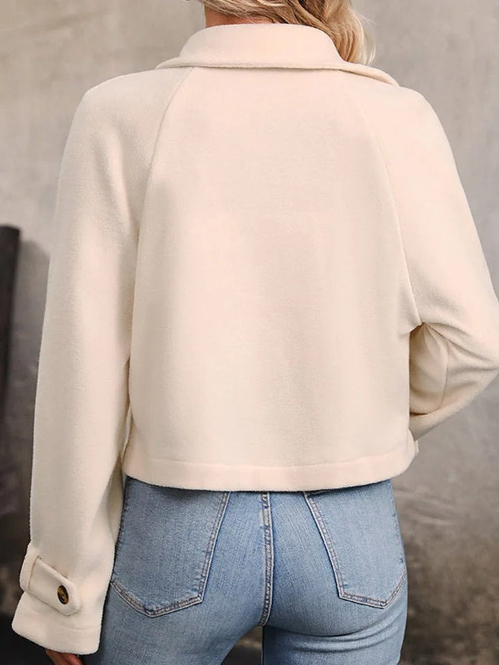"Zwart dames zomerjack, elegant en tijdloos ontwerp, comfortabel voor dagelijks gebruik, verkrijgbaar in meerdere maten."