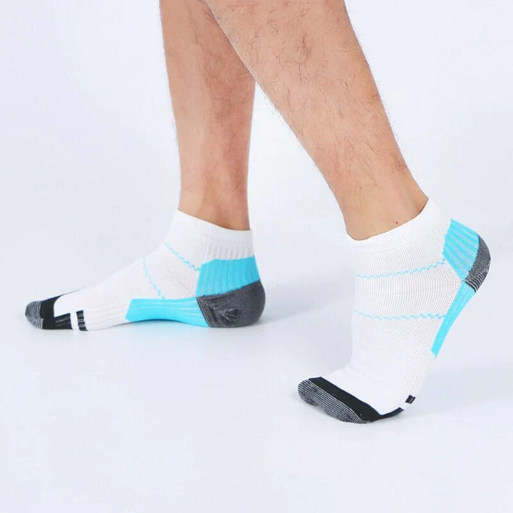 "Zwarte SlimSupport PRO 2.0 orthopedische compressiesokken voor optimale ondersteuning en comfort bij sport en dagelijkse act